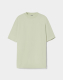 T-Shirt im Slim-Fit mit geripptem Stehkragen
